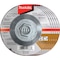 Makita INOX Grinding Wheel, 36 Grit, Type 27, 4-1/2in Dia x 1/4inT x 5/8-11in Cntr Hole Dia-25/Pk A-95984-25 - alternate 1